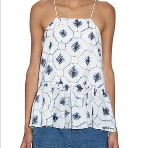 Tibi Shibori Tie Dye Cami